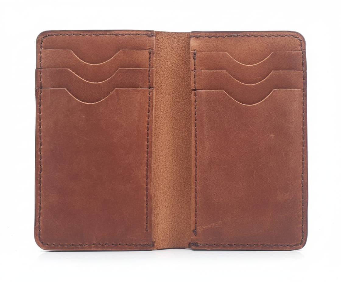 Crocodile Leather Card Holder