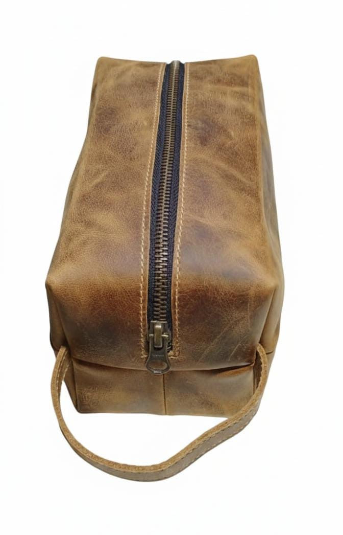 Leather accessories bag