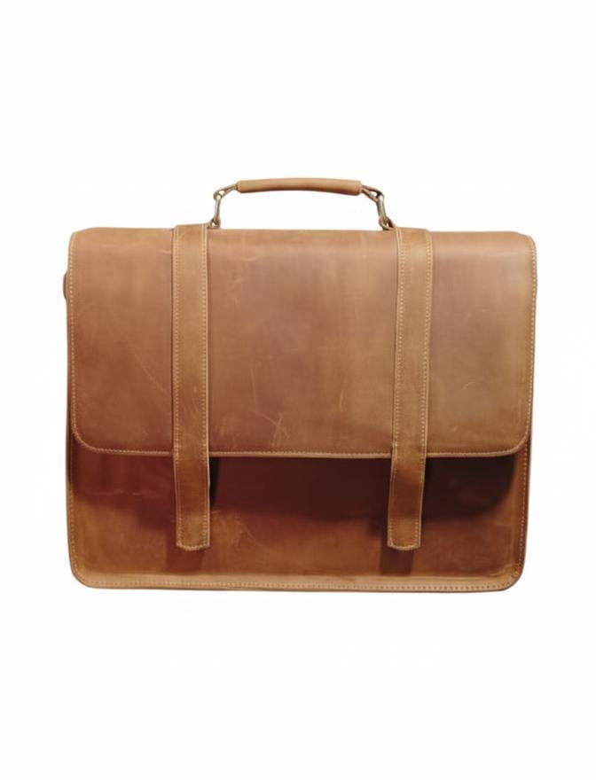 Leather office bag