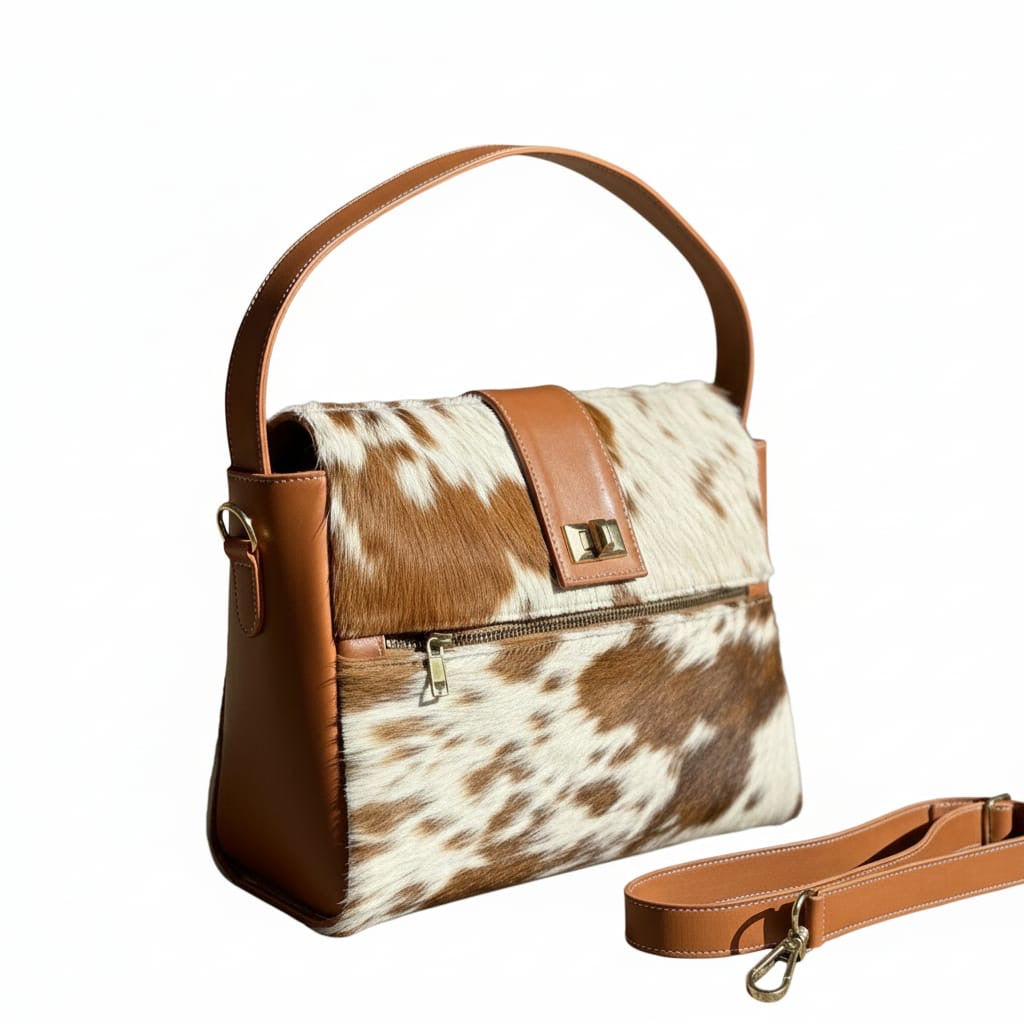 Cowhide leather bag