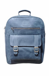 Black leather cross body bag