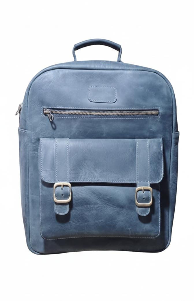 Black leather cross body bag