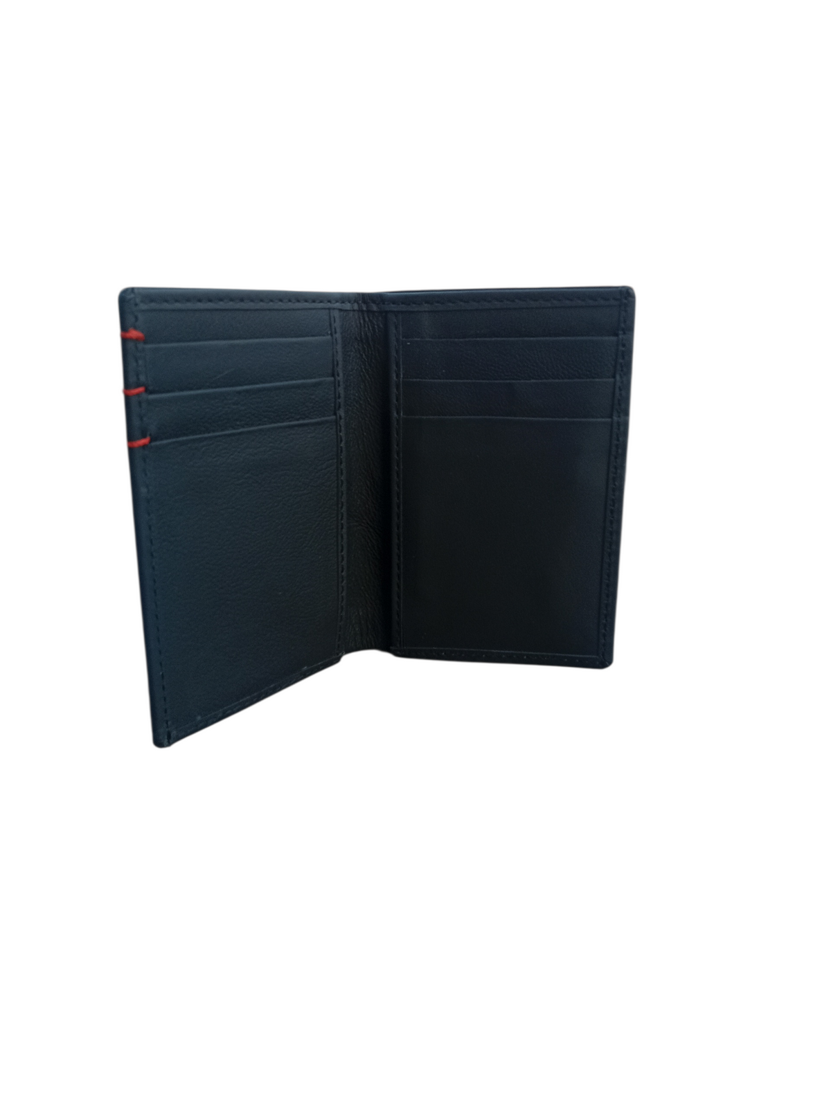 Black leather wallet