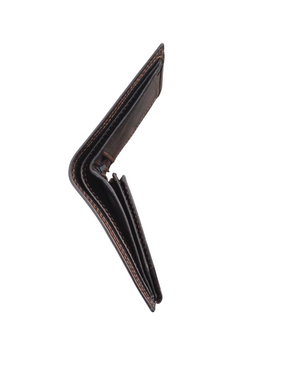 Leather black wallet