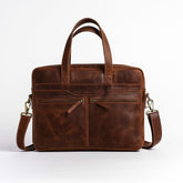leather laptop briefcase