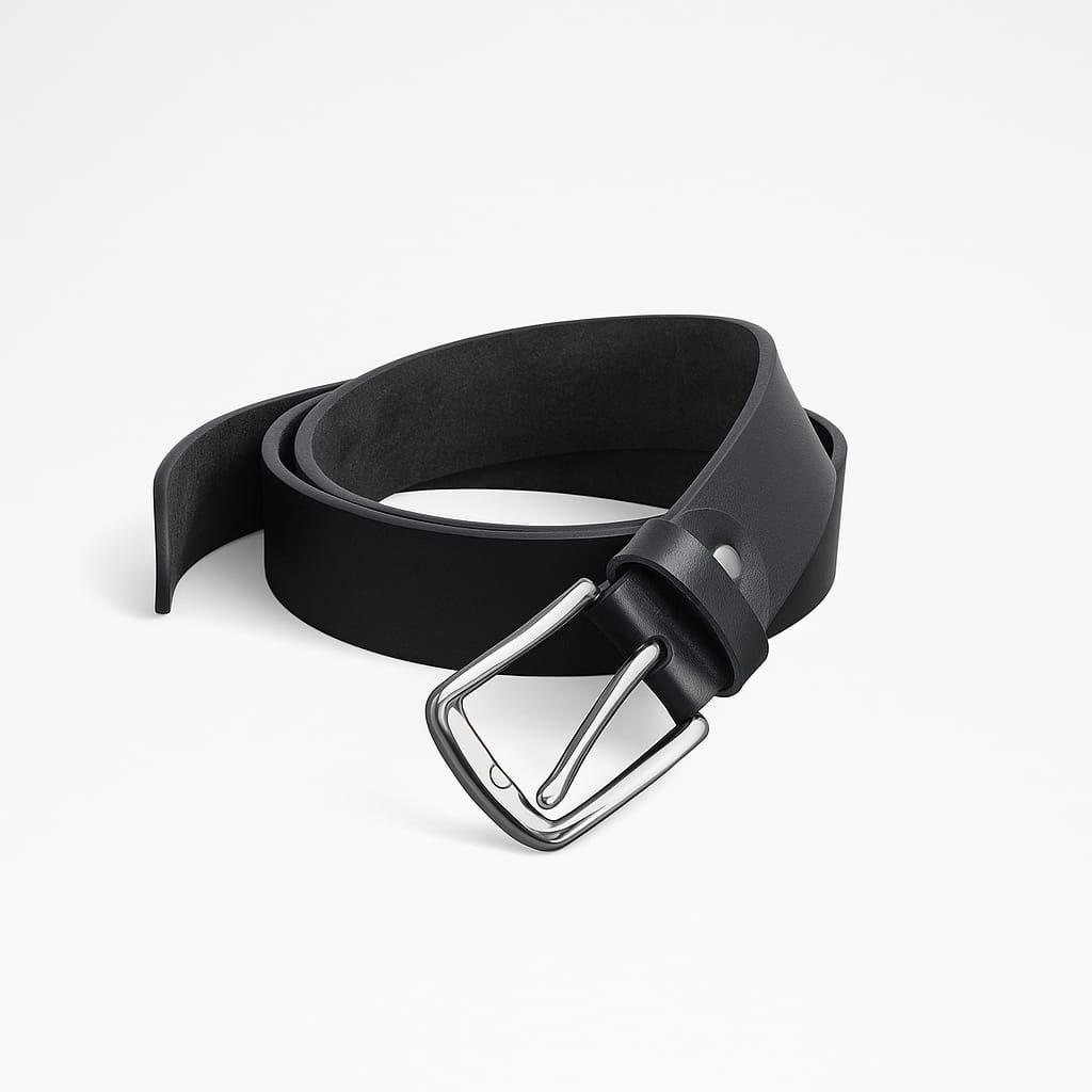 Black Leather Belt