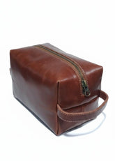 Leather accessories bag