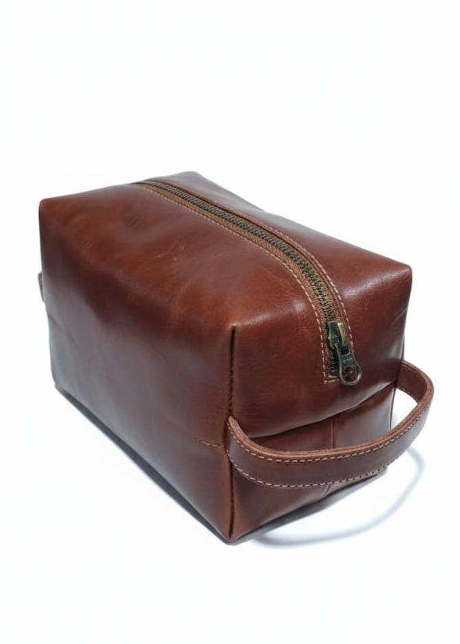 Leather accessories bag